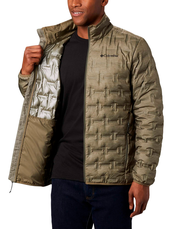 Куртка мужская Columbia Delta Ridge Down Jacket S Хаки photo 3