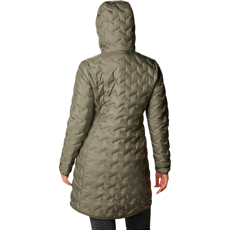 Куртка Columbia Delta Ridge Long Down Jacket XS Хаки Женский photo 2