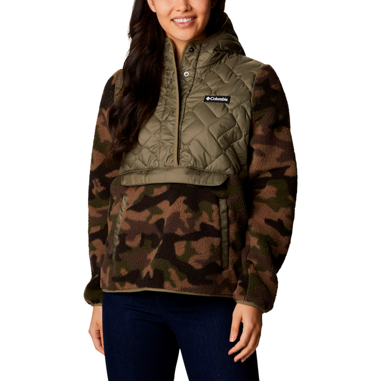 Куртка Columbia Sweet View Fleece Hooded Pullover XS Хаки Женский photo 1 Куртка Columbia Sweet View Fleece Hooded Pullover XS Хаки Женский photo 1