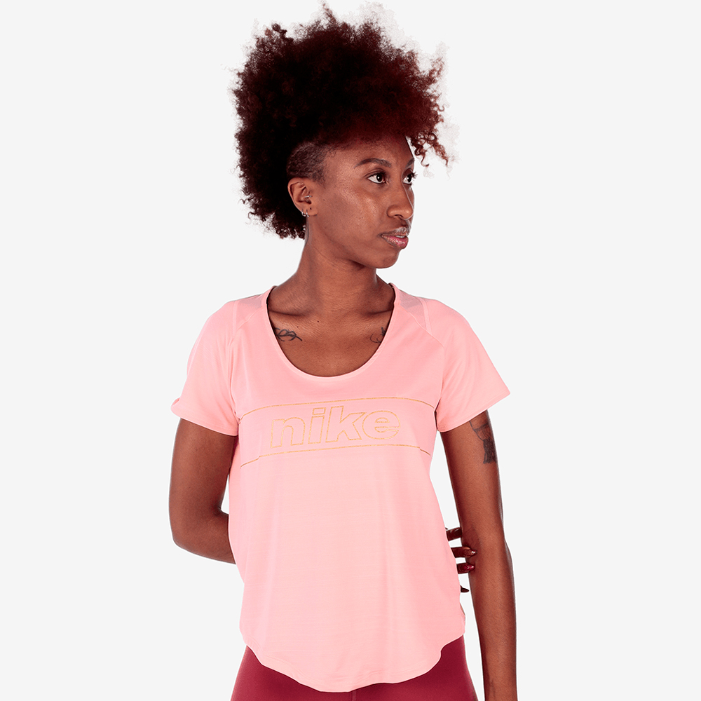  Nike W NK TOP SS 10K GLAM photo 2