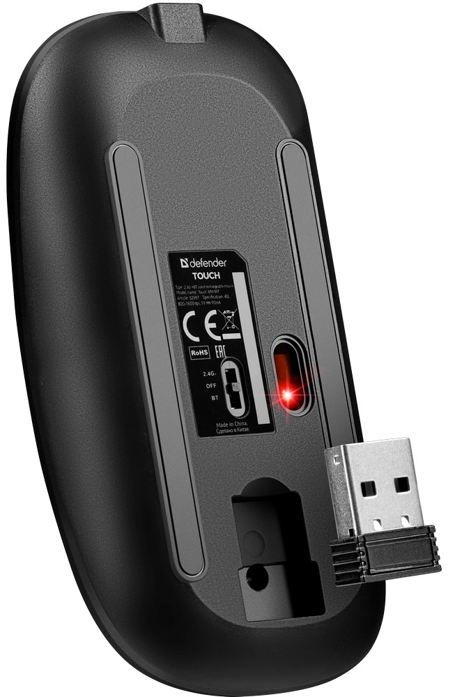 Mouse fara fir Defender Touch MM-997 Negru / Optic / Negru photo 4