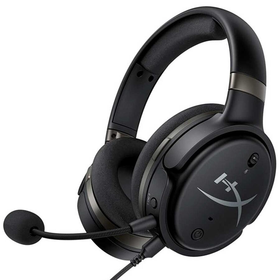Planar headset HyperX Cloud Orbit S, Black, Solid aluminium build, Microphone: det., Frequency response: 10Hz–50,000 Hz, USB-C to USB-A: 3m / USB-C to USB-C:1.5m / 3.5mm: 1.2m, Audeze™ planar magnetic drivers, Waves Nx head Tracking Technology photo 1