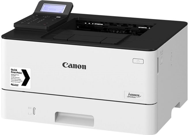 Printer Canon i-Sensys LBP226DW, Duplex,Net, WiFi, A4,38ppm,1Gb,1200x1200dpi, Max.80k pages per month, Up 250+100 sheet tray, 5-Line LCD,UFRII,PCL5e6,PCL6,Adobe® PostScript,Cartridge 057 (3100pag*)/057H (10000pag*),Options AH-1 (500-sheet cassette) photo 1