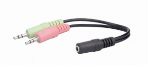 Casti GHS-06 with RGB rainbow LED, Black thumbnav 4