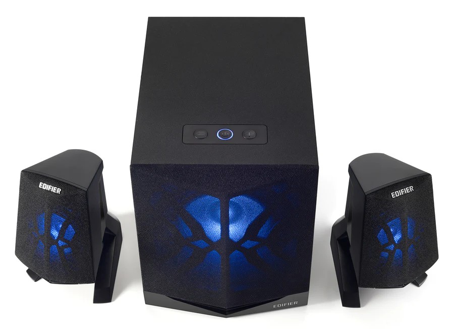 Boxe 2.1 Edifier X230  Black / 28W RMS / Bluetooth  / AUX / 6 LED lighting effects photo 2