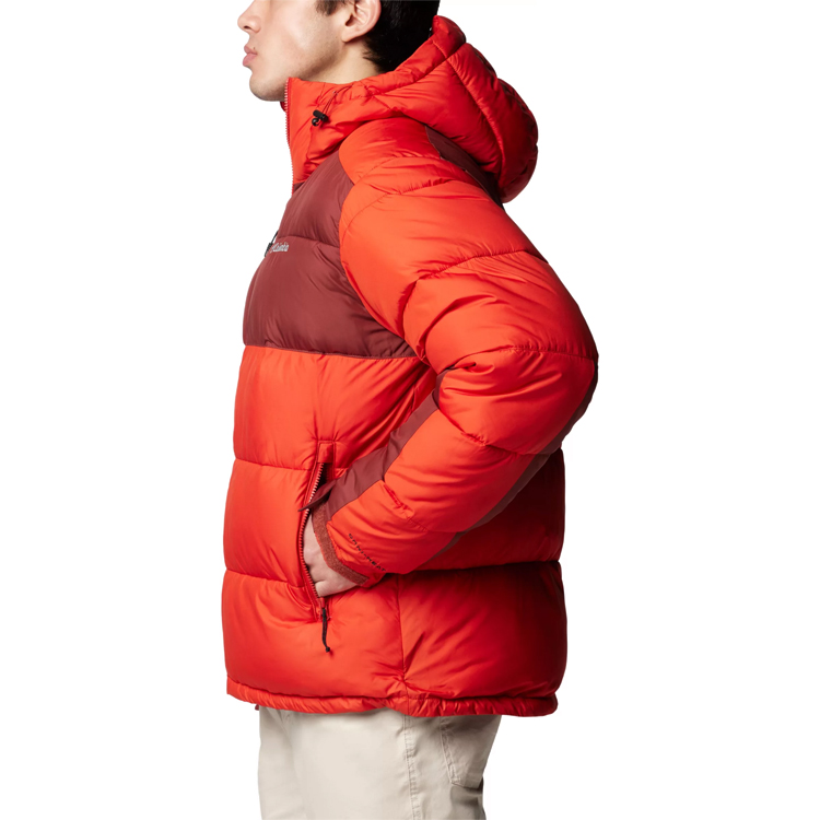 Geacă pt Barbati Columbia Pike Lake II Hooded Jacket S Rosu photo 3