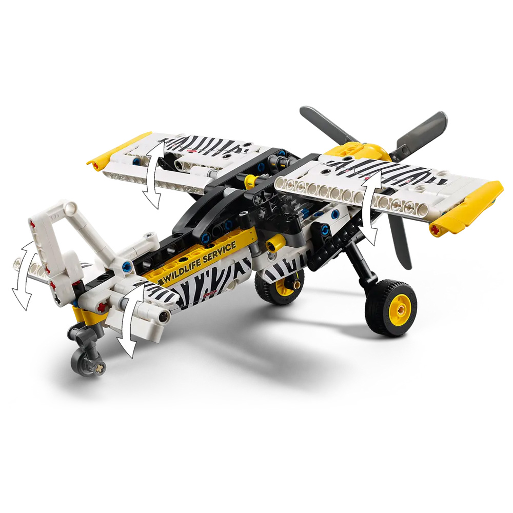 Constructor Lego Technic Bush Plane 42198 de la 8+ ani photo 8