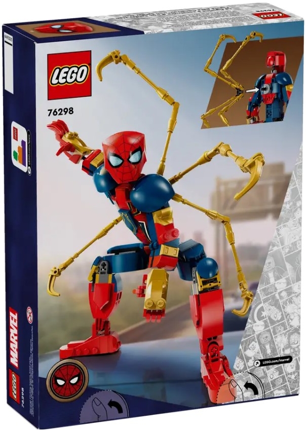 Конструктор Lego Marvel Iron Spider-Man Construction Figure 76298  от 8+ лет photo 1