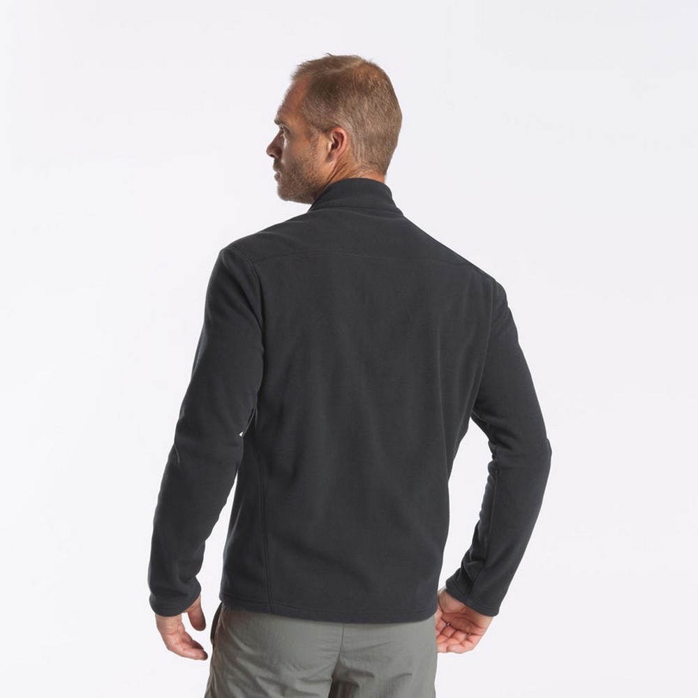 Мужская Толстовка Quechua Fleece MH120 M Черный photo 3
