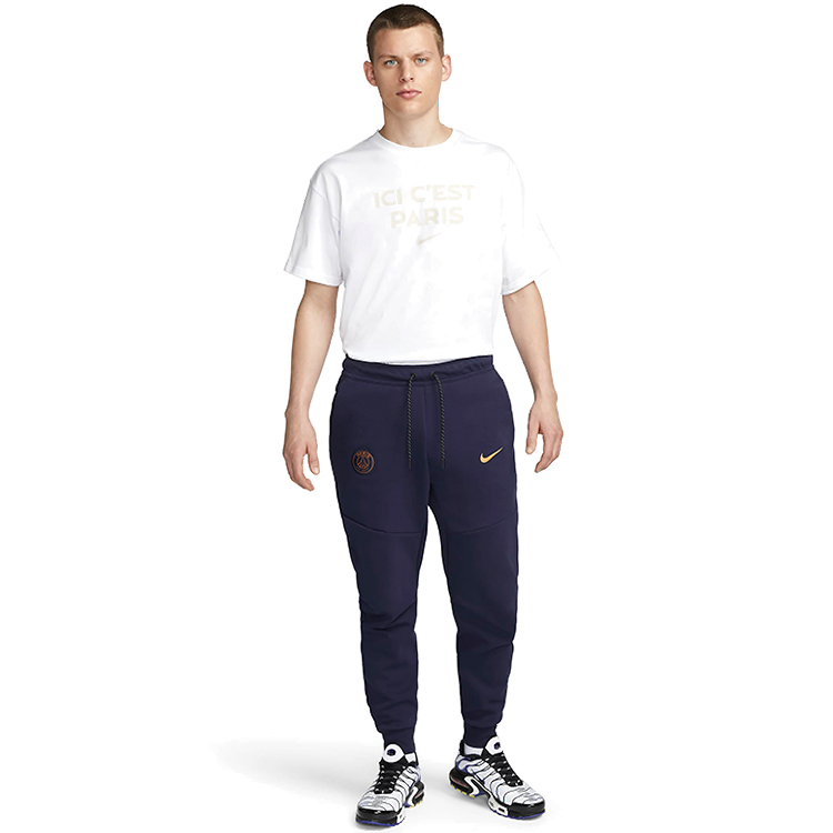 Брюки Nike PSG M NSW TCH FLC JGGR S Синий Мужской photo 3