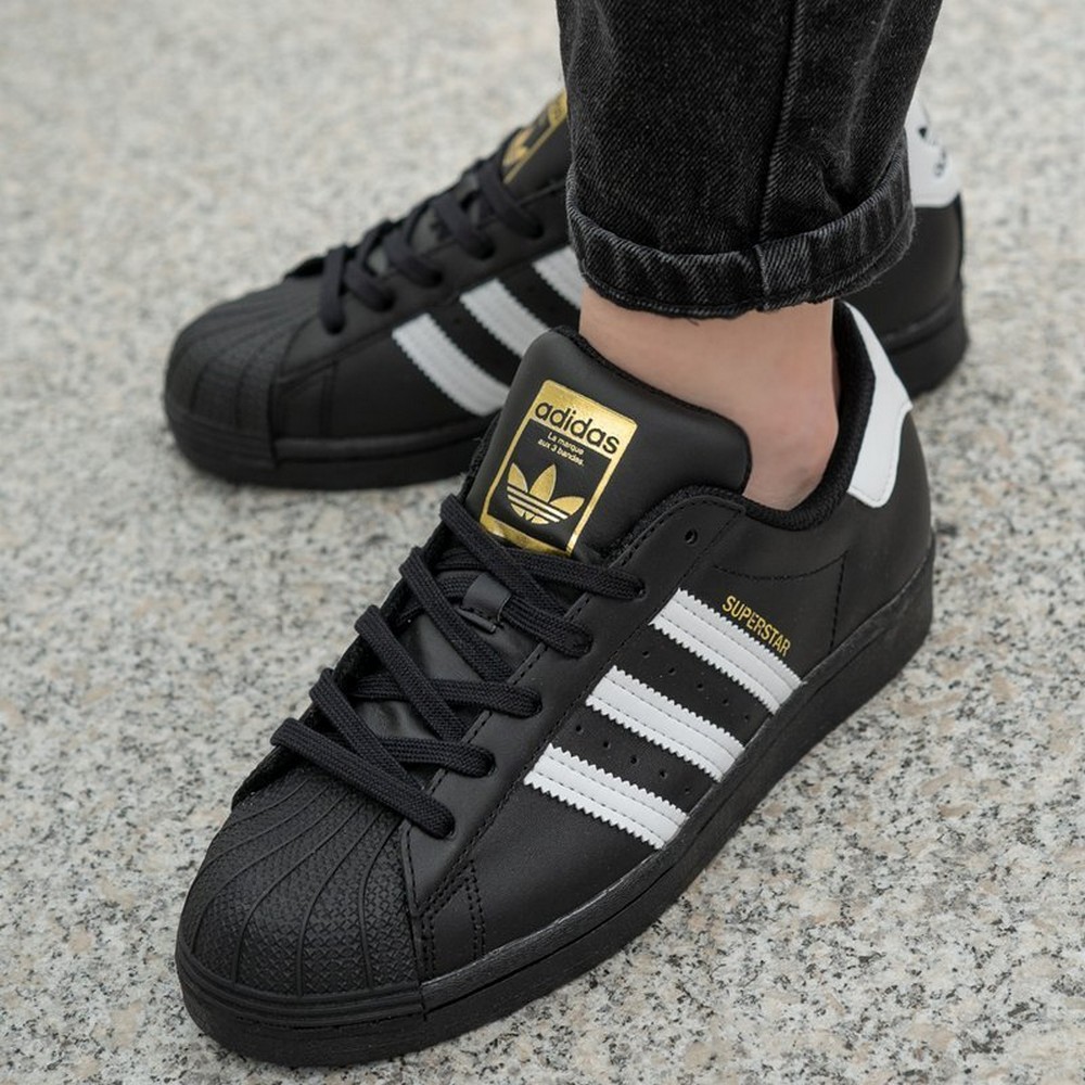 Incaltaminte Sport Adidas SUPERSTAR J pt Barbati / 40 / Negru photo 2