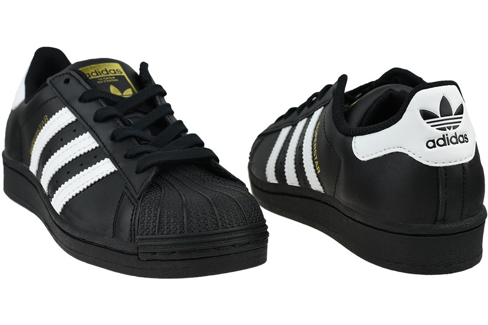 Incaltaminte Sport Adidas SUPERSTAR J pt Barbati / 40 / Negru photo 3