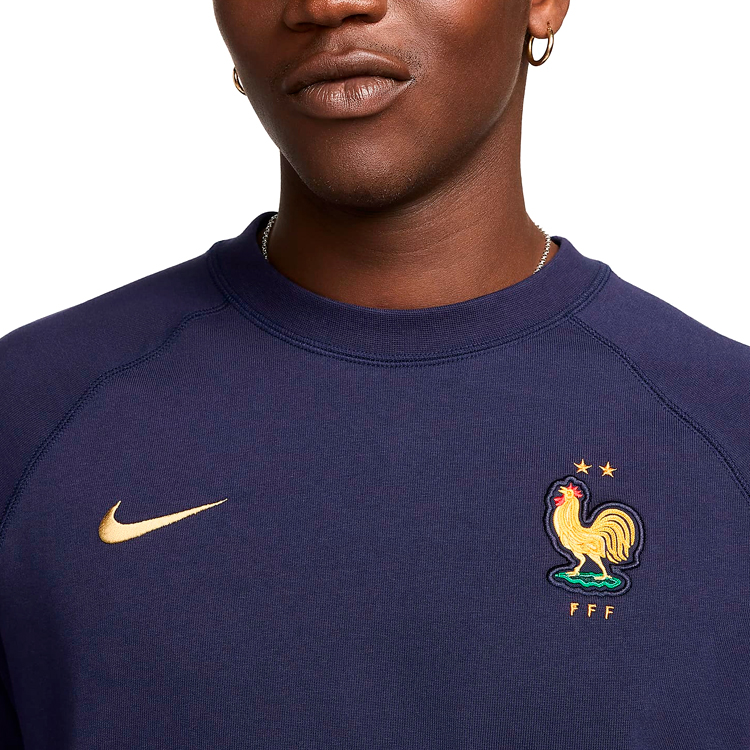 Tricou bărbătesc Nike FFF M TRAVEL TOP SS L Albastru photo 2