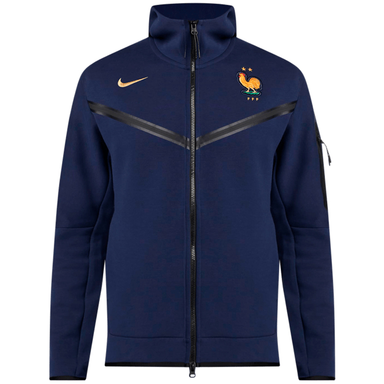 Hanorac pt bărbați Nike FFF M TCH FLC FZ WR HDY M Albastru photo 1 Hanorac pt bărbați Nike FFF M TCH FLC FZ WR HDY M Albastru photo 1