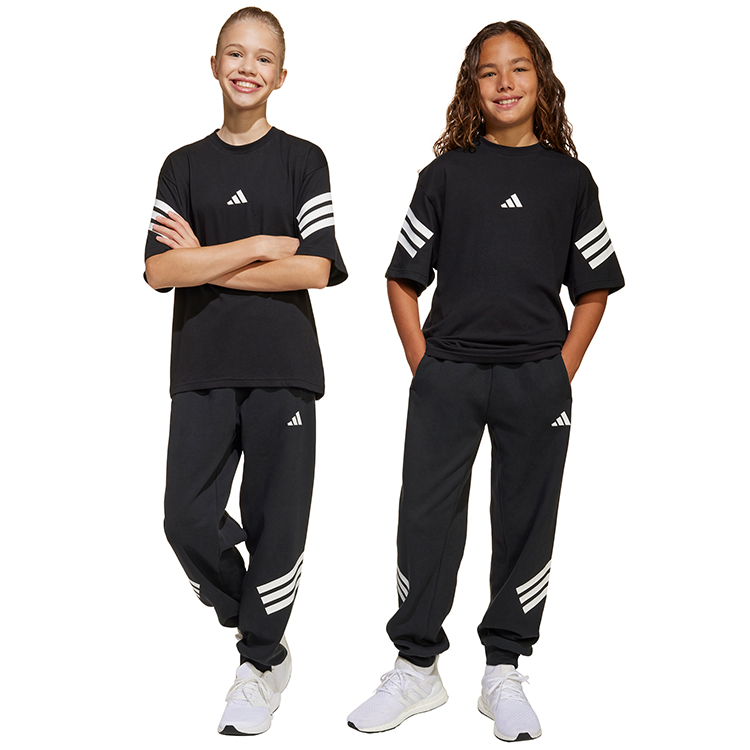 Pantaloni Adidas J FI 3S WIDE PT photo 1