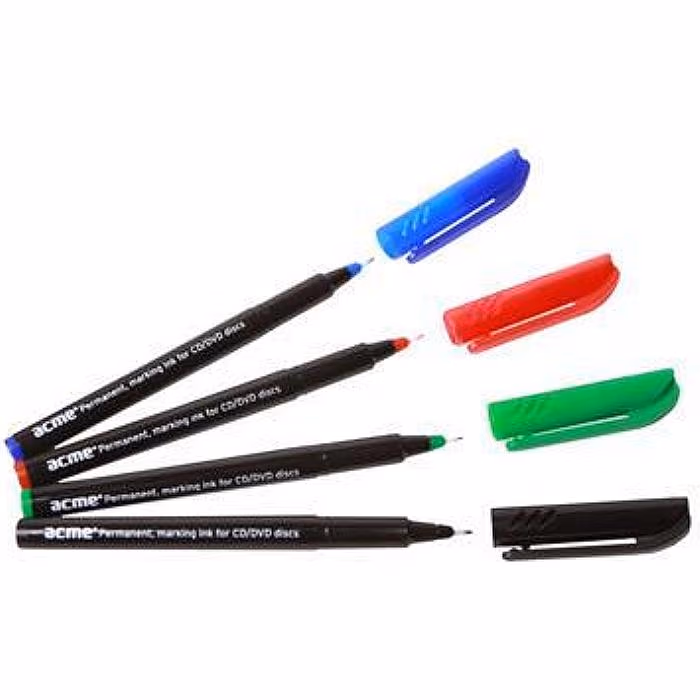 ACME CD Marker 4pcsColour pack 