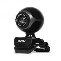 Camera SVEN IC-305, Microphone, 0.3Mpixel - 8Mpixel, UVC, USB2.0, Black thumbnav 1