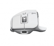 Mouse Wireless Logitech MX Master 3S / 2.4GHz and Bluetooth / 7 buttons / 200-8000 dpi / Pale Grey thumbnav 3