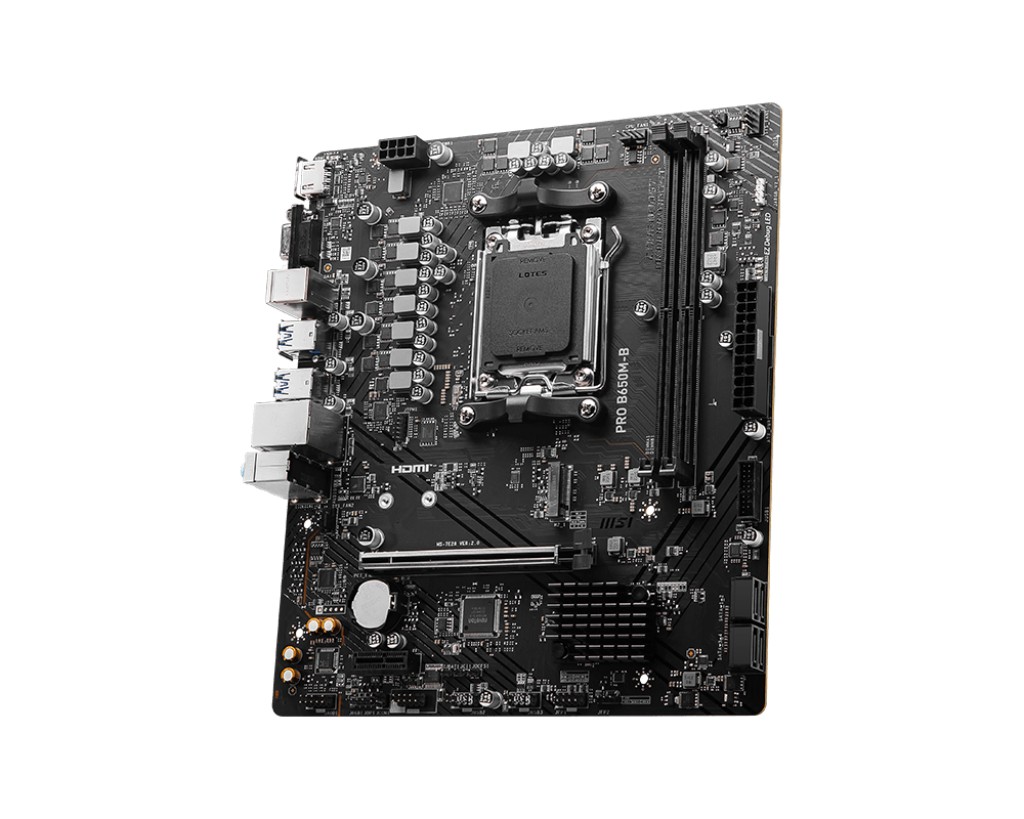 Placa de baza MSI PRO B650M-B / AM5 / B650 / DDR5 / mATX photo 3