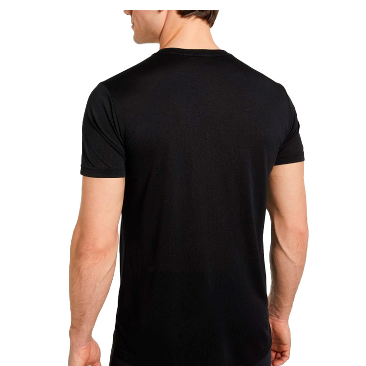 Tricou bărbătesc Demix Run Tee M 46 Negru photo 2