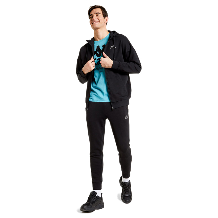 Hanorac pt bărbați Kappa JACKET 46 Negru photo 3