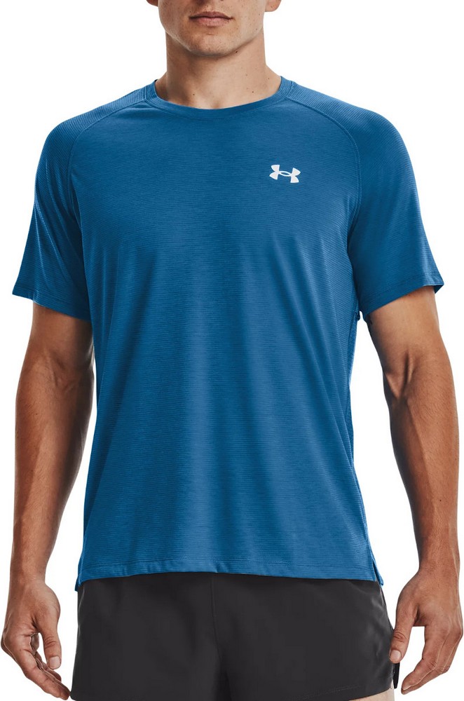 Tricou bărbătesc Under Armour UA STREAKER SS LG Albastru photo 2