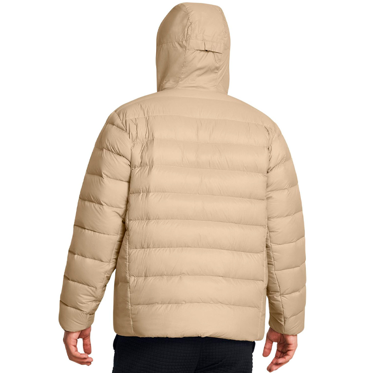 Geacă pt Barbati Under Armour LEGEND DOWN HOODED JACKET L Bej photo 4