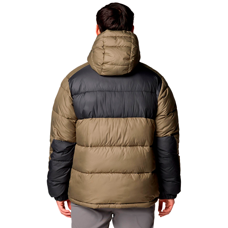 Geacă pt Barbati Columbia Pike Lake II Hooded Jacket S Hachi-negru photo 2