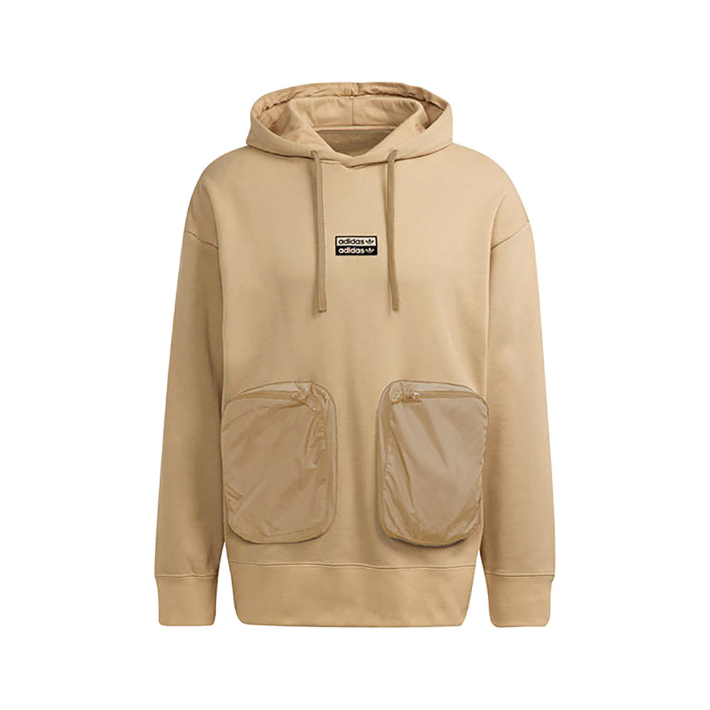 Hanorac pt bărbați Adidas R.Y.V. HOODY Q4 XS Maro photo 1