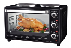 Cuptor electric Scarlett SCEO96O99, 25 l, 2900 W, Negru thumbnav