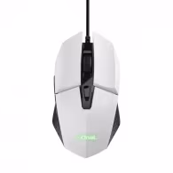 Mouse Gaming Trust GXT 109W FELOX, USB, White
