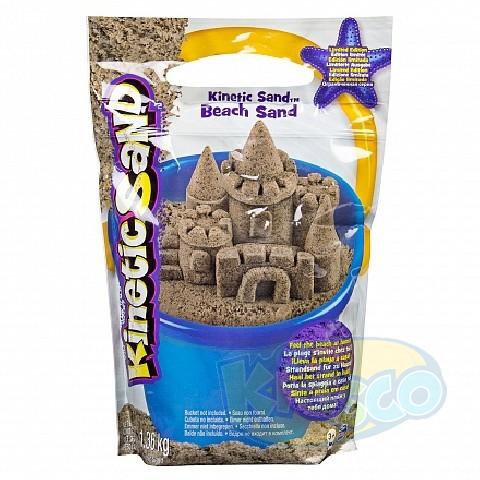 Spin Master 6028363 Kinetic Sand 3Lb Natural Beach Sand photo 1