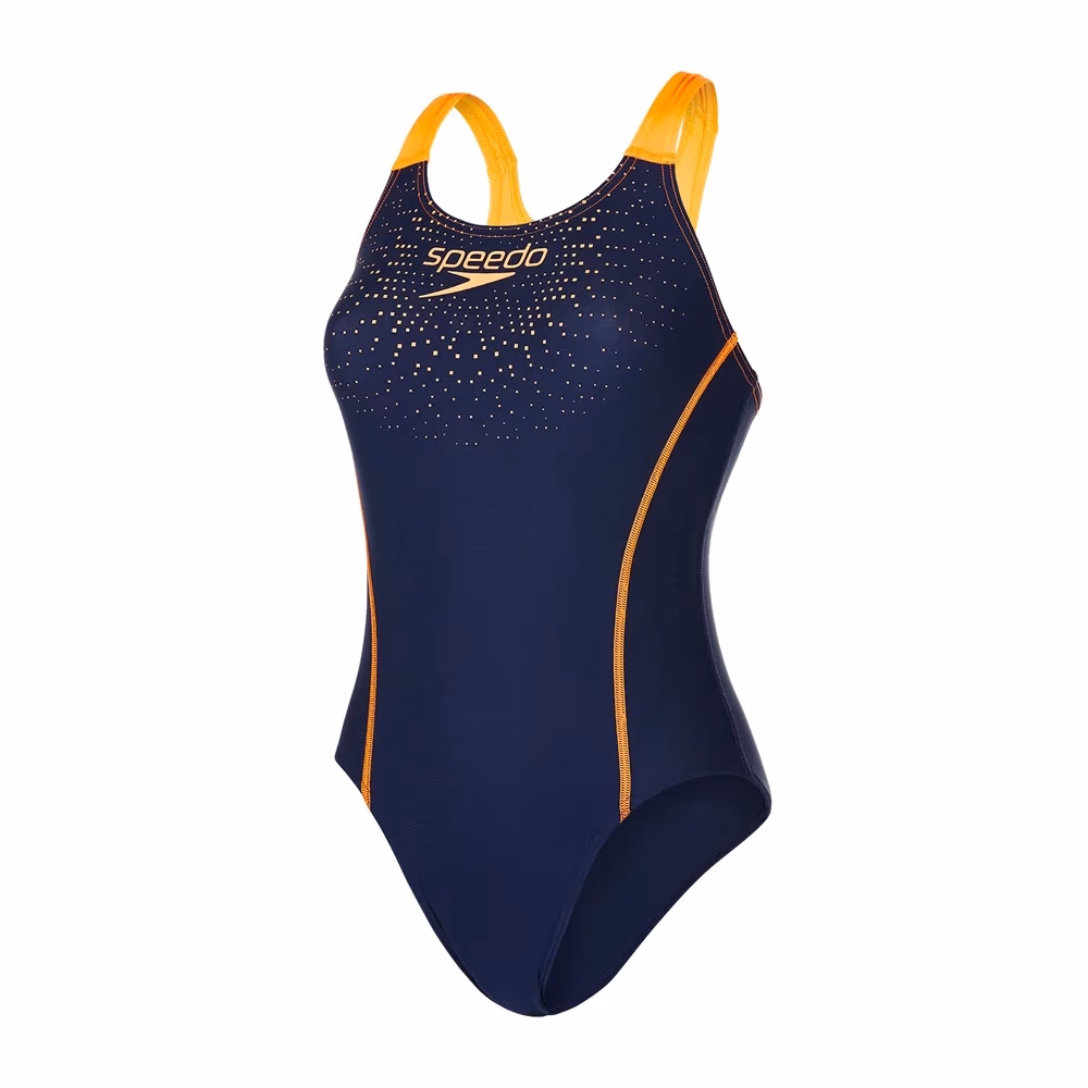  Speedo SPORTS LOGO MDLT AF NAVY/ORANGE