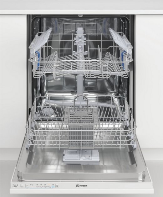 Mas. de spalat vase incorporabila Indesit DIE2B19A Gri /14 Seturi /De dimensiune completa photo 5