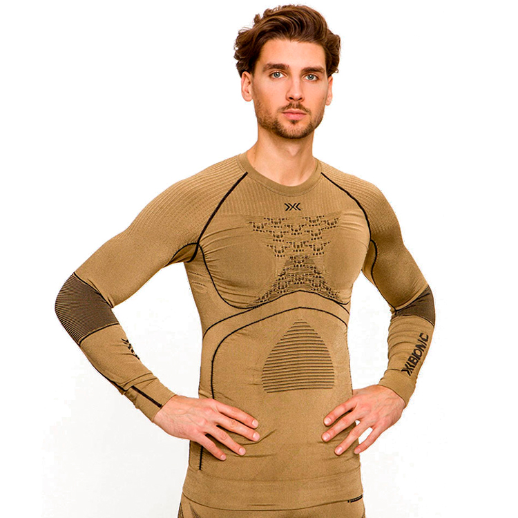 Tricou termica cu maneca lunga X-Bionic BLUZA RADIACTOR 4.0 L Bej Barbati photo 2