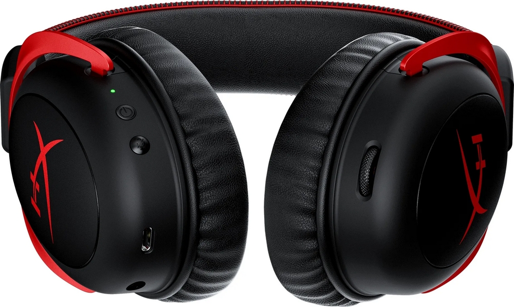 Căști HyperX Cloud II Wireless Negru cu rosu Fara fir / Gaming / Negru cu rosu photo 4