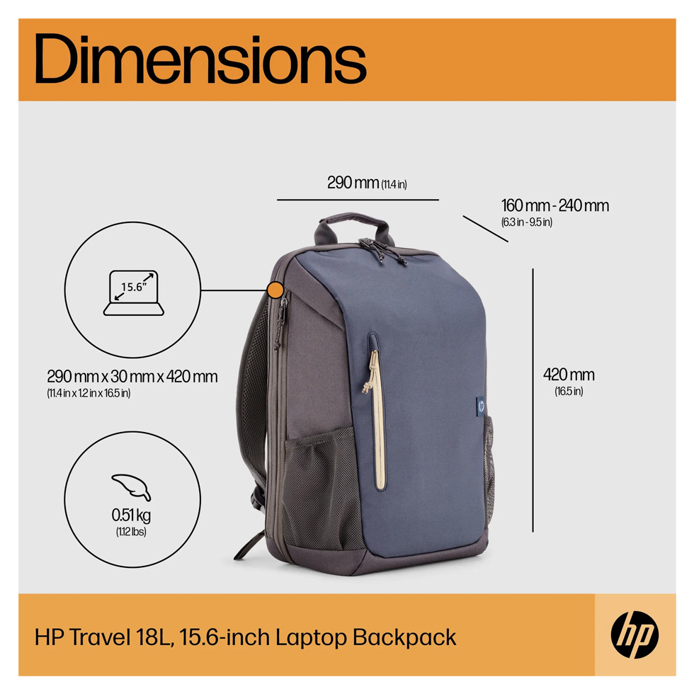 Рюкзак для ноутбука HP Backpack (6B8U6AA) photo 15