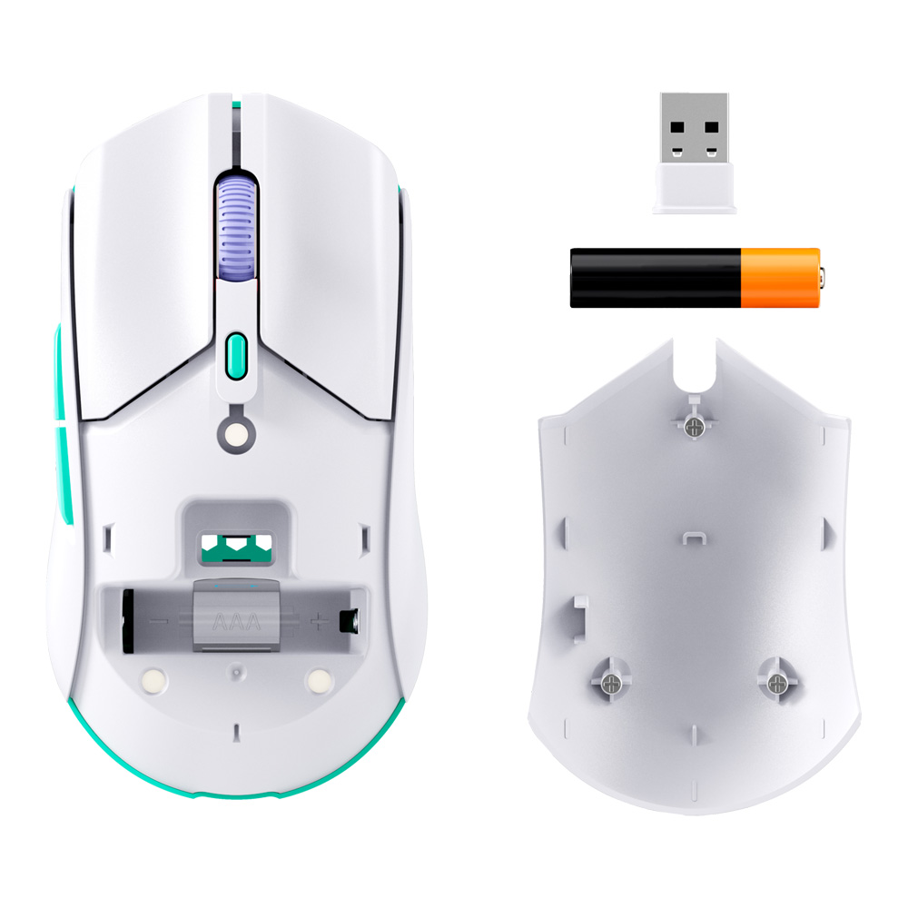 Mouse fara fir HyperX 8R2E7AA White / Optic / White photo 7