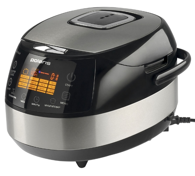 Multifierbator Polaris PMC0517AD / 5 l si mai mult / 860 / 52 programe / Argintiu cu negru photo 1 Multifierbator Polaris PMC0517AD / 5 l si mai mult / 860 / 52 programe / Argintiu cu negru photo 1