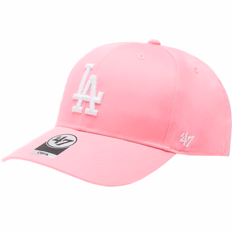 Кепка 47 Brand MLB Los Angeles Dodgers CLEAN UP W/ No Loop Label 