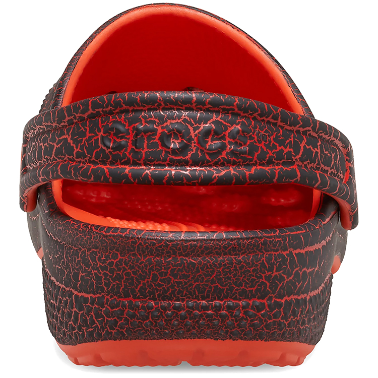 Slapi Crocs Classic Crackle Clog T pt Barbati / 27-28 / Rosu photo 5