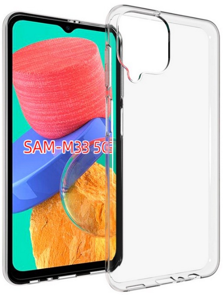 Husa Pentru smartphone WAVE Ghost Samsung Galaxy M33 Transparent photo 1 Husa Pentru smartphone WAVE Ghost Samsung Galaxy M33 Transparent photo 1