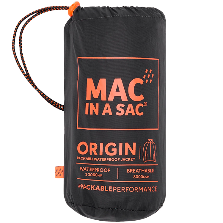 Pelerina de ploaie Mac Origin 2 Jacket XS Negru Unisex photo 4