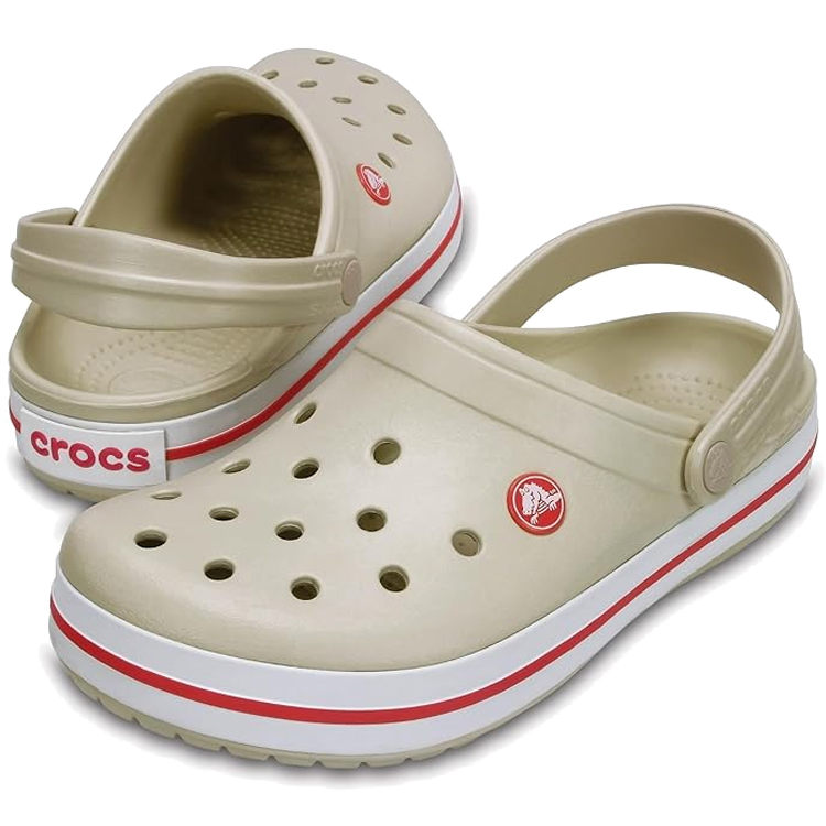 Slapi Crocs Crocband pt Femei / 41-42 / Bej photo 4