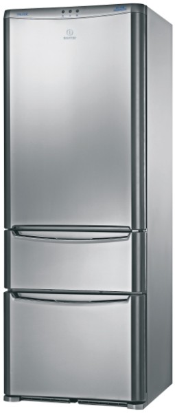 Frigider cu doua usi Indesit 3DAS / 370 l / 190 cm / A / Gri photo 1 Frigider cu doua usi Indesit 3DAS / 370 l / 190 cm / A / Gri photo 1