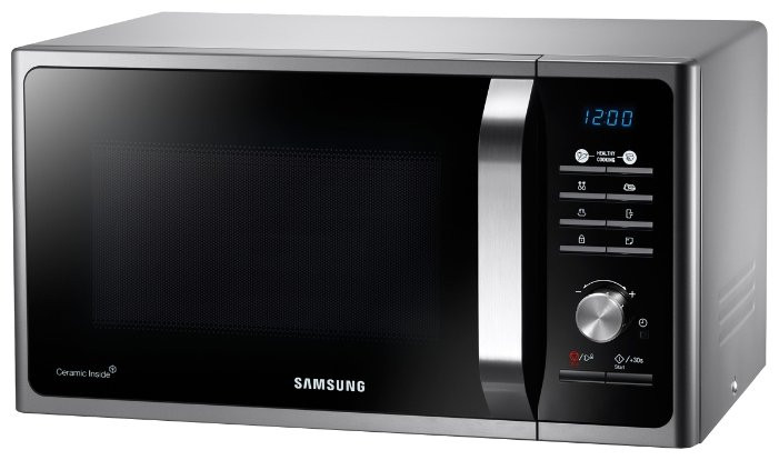 Cuptor cu microunde Samsung MS23F301TAS 800 W / 23 l / Argintiu photo 1 Cuptor cu microunde Samsung MS23F301TAS 800 W / 23 l / Argintiu photo 1
