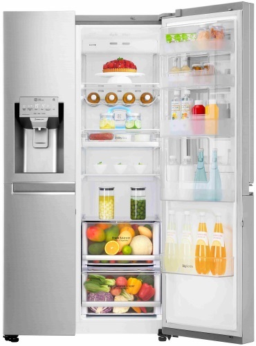 Frigider Side-by-Side LG GCX247CAAV / 601 l / 179 cm / A++  photo 3