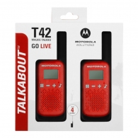 Radio Motorola TALKABOUT T42 RED thumbnav