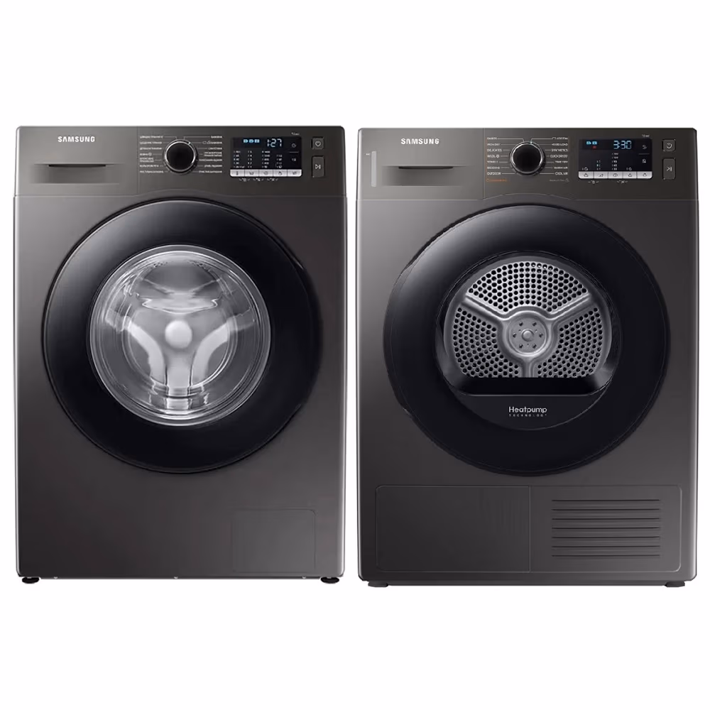 Комплект из двух приборов Samsung WW90TA047AX+DV90TA040AX