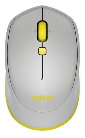 Беспроводая мышь Logitech M535 Gray-yellow Bluetooth Серебристый / / Серебристый photo 1